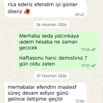 Instagram Gr Trend'den Aldığım Elbiseyi İade Ettim, Para İadesi Gecikiyor
