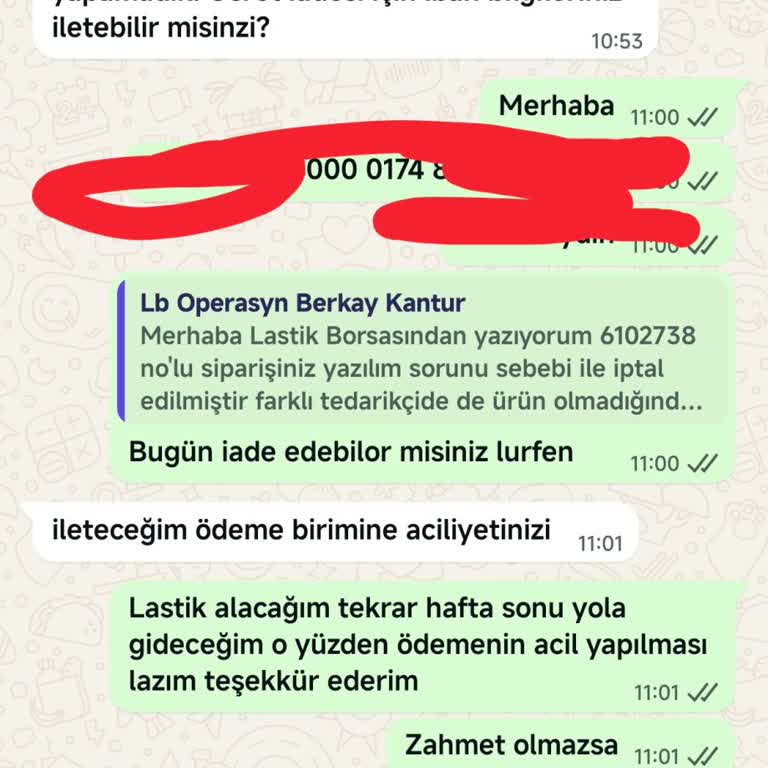 İptal Edilen Siparişimin 18.154 TL İadesi Hâlâ Bekliyor