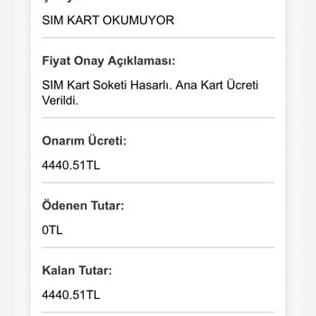 Garanti Hakkı Olan Saate 4.450 TL Onarım Ücreti İbrazı