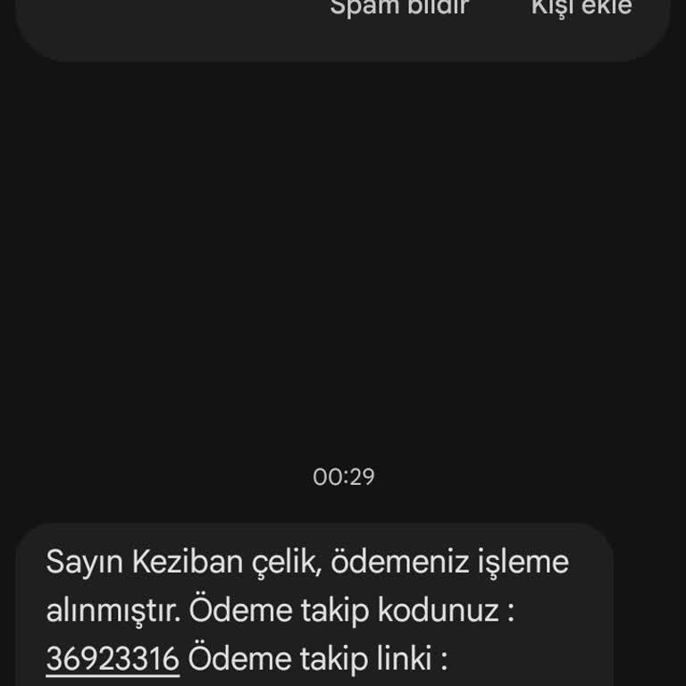 Paket Hattıma Yüklenmedi Ve 805,62 TL İade Talebi