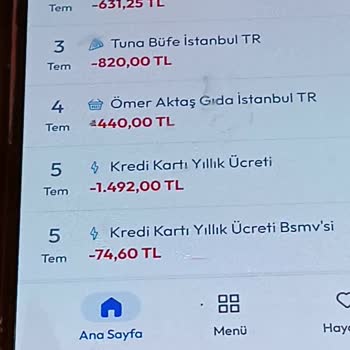 Yıllık Kart Ücretleri İadesi İçin 20.000 TL Harcama Şartı