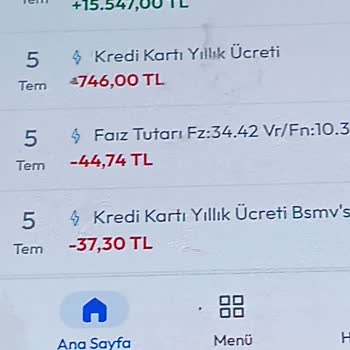Yıllık Kart Ücretleri İadesi İçin 20.000 TL Harcama Şartı