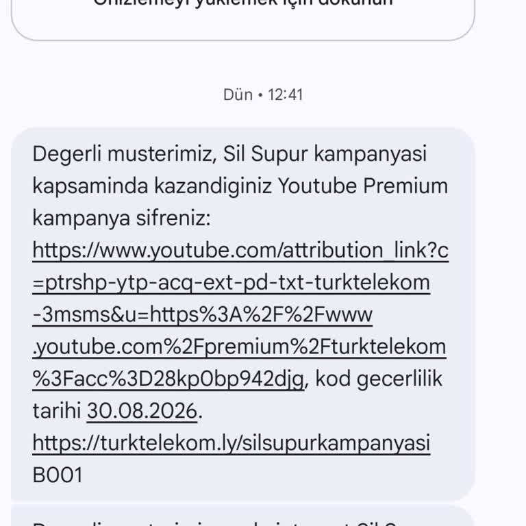 Yanıltıcı YouTube Premium Kampanyası Ve Kod Gönderilmemesi
