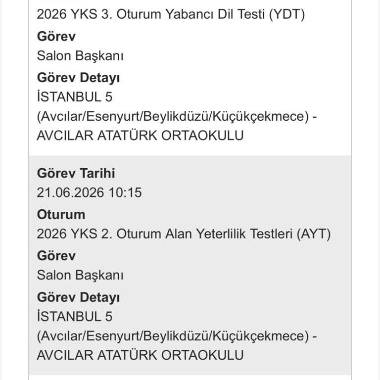 Değerlendirme Formunu Unuttuğum İçin Görev Ücretim Ödenmedi