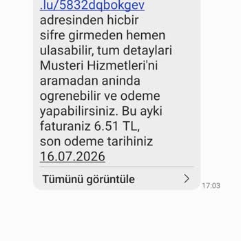 Peşin Ödenen Üyelik İptalinde Haksız 6,51 TL Fatura