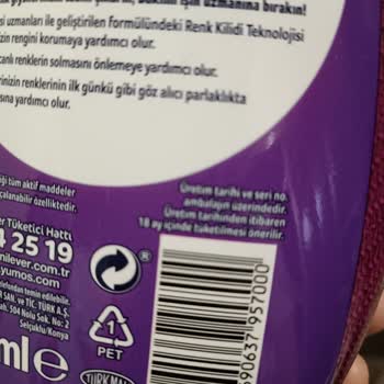 Müge Sıvı Yumuşatıcının Kokusunun Zayıf Olması Ve Değişim Talebi