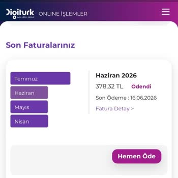 Digiturk Rızasız Fiyat Artışı Ve Fatura İptali Talebi