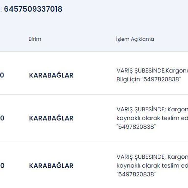 Aras Kargo Şubesinde Kargonun Kaybolması Ve Teslim Edilmemesi