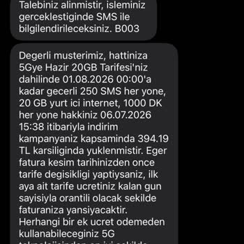 Vodafone’ta 380 TL’lik Fiyat Sözü İhlali Ve Çözüm Talebi