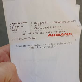 50.000 TL’lik ATM İşleminin Gecikmesi Ve Acil Çözüm Talebi