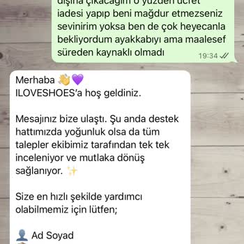 14 İş Günü Sonra Ücret İadesi Yapılmayan Sipariş