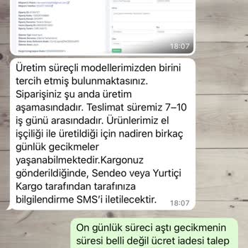 14 İş Günü Sonra Ücret İadesi Yapılmayan Sipariş