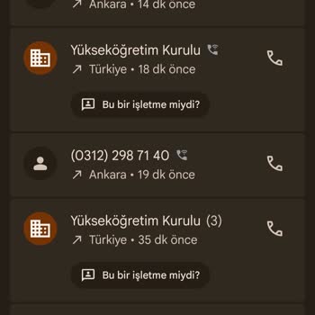 Yok’ün Telefon Hattı Mesai Saatlerinde Çalışmıyor