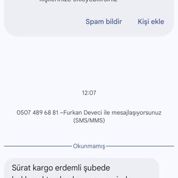 Sürat Kargo’dan Yanıltıcı ‘Alıcı Kabul Etmedi’ Mesajı Ve Teslimat Sorunu