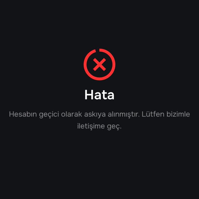 Papara Hesabım Açıklama Olmadan Askıya Alındı Ve 1300 TL Para Çekemiyorum
