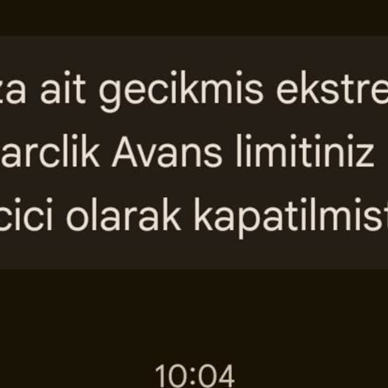 Asgari Borç Ödememe Rağmen Kredi Kartım Bloke Edildi Ve Harçlık Avansı Kullanılamıyor