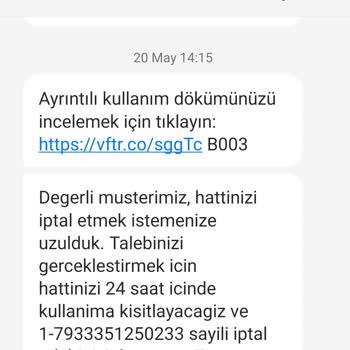 Kapalı Hat İçin Haksız Fatura Kesilmesi