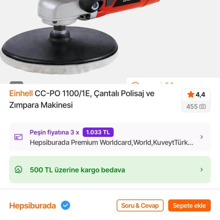 Fiyat Düşüşünden Dolayı 289 TL Farkının İadesi Talebi