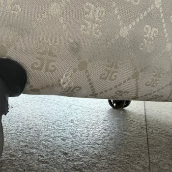 Yeni Valizim Pegasus Bagajında Ağır Derecede Yırtıldı
