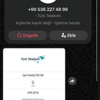 Türk Telekom Yetkilileri Tarafından Kişisel Veri Sızıntısı Ve İzinsiz Arama Şikayeti