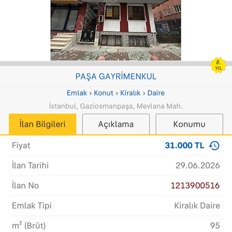 Sahibinden Paşa Gayrimenkul'de Yanıltıcı İlan Ve Zorlayıcı Randevu Tutumu