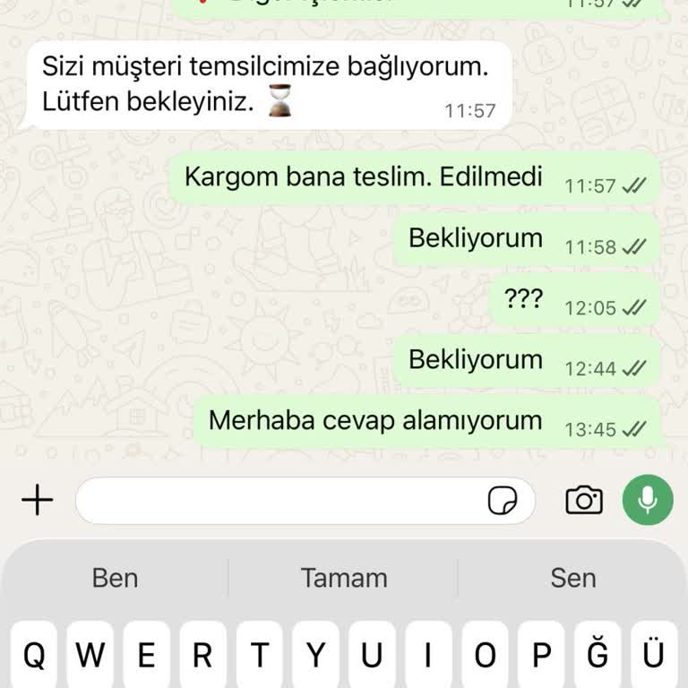 İstanbul Şişli'de Teslim Edilmemiş Kargo Ve Yanıtsız Müşteri Hizmetleri