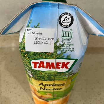 Kapalı Ambalajda Tamek Kayısılı Meyve Suyunda Yabancı Cisim Şoku