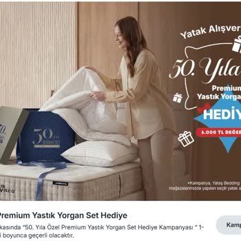 Activio Ürünü İçin Söz Verilen Yastık Yorgan Seti Verilmemesi