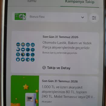 Garanti BBVA Kampanya Şartlarını Karşıladığım Honda Bakımında Bonus Puanım Gelmedi