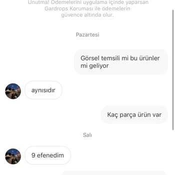 Gardrops'ta Ürün Görseliyle Uyuşmaz, İade Süreci Başlatılamıyor