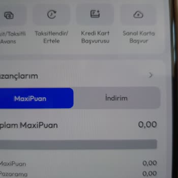 İş Bankası Kampanya Katılımı Sonrası MaxiPuan Yüklemesi Görülmedi