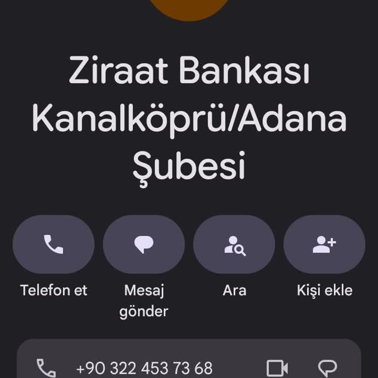 Ziraat Bankası Adana Kanalköprü Şubesinde Telefon Değişikliği İşlemi Reddedildi Ve Saygısız Davranış