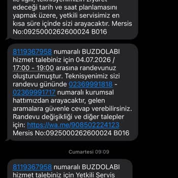 Vestel Buzdolabında Çelişkili Servis Teşhisleri Ve Ürün Değişimi Talebi