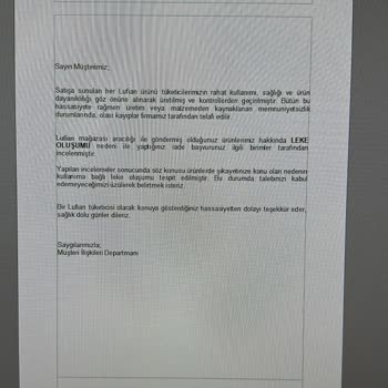 Kumaş Kırışıklığı Ve Büzülmesi Gerçek Sorun, Mağaza Yanıltıcı Leke İddiası Yaptı