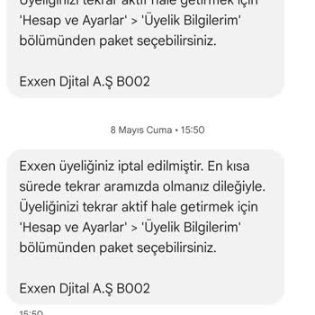 İptal Edilen Üyelikten Üç Aylık Haksız Ücretlerin İadesi Talebi