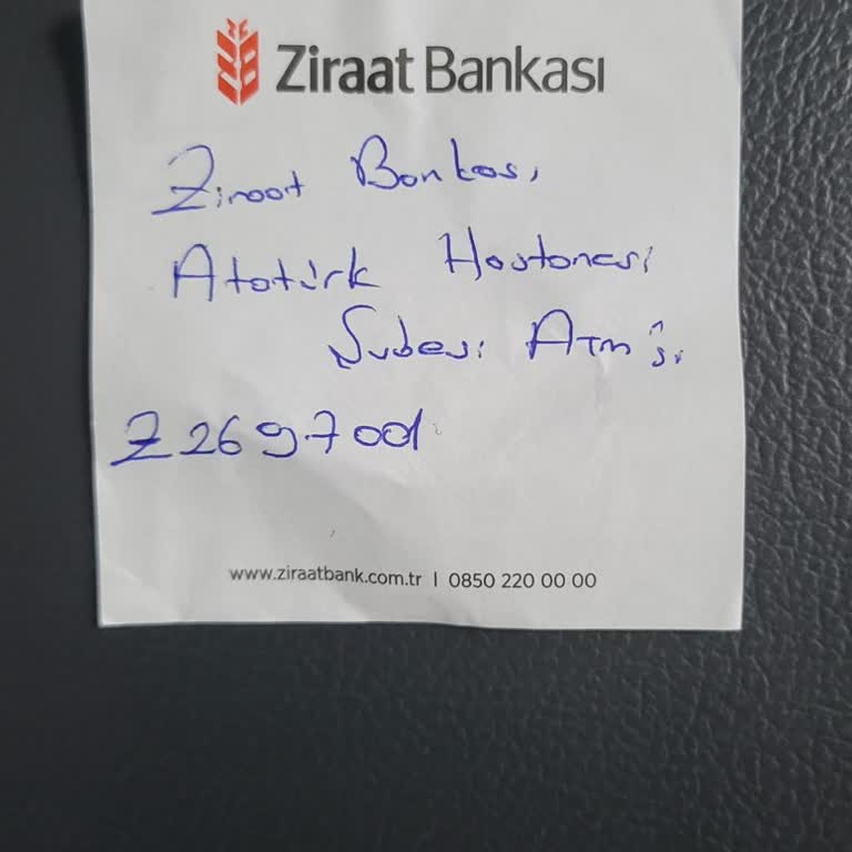 ATM’de Yatırdığım 60.000 TL Hesaba Geçmedi Ve İletişim Eksikliği Mağduriyet Yaratıyor
