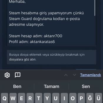 Steam Destek Talebinde Eski Kart Bilgisi Şartı Nedeniyle Hesaba Erişememe