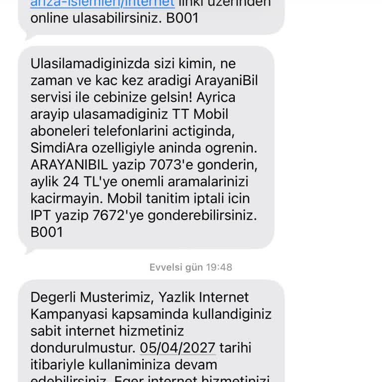 Türk Telekom Yazlık İnternet Hattım Sürekli Donduruluyor