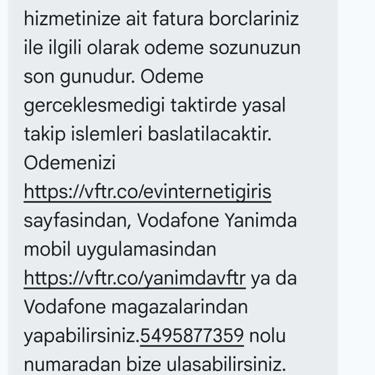 Vodafone Ev İnternet Kapatılamıyor Ve Haksız Faturalar Artarak Kesiliyor