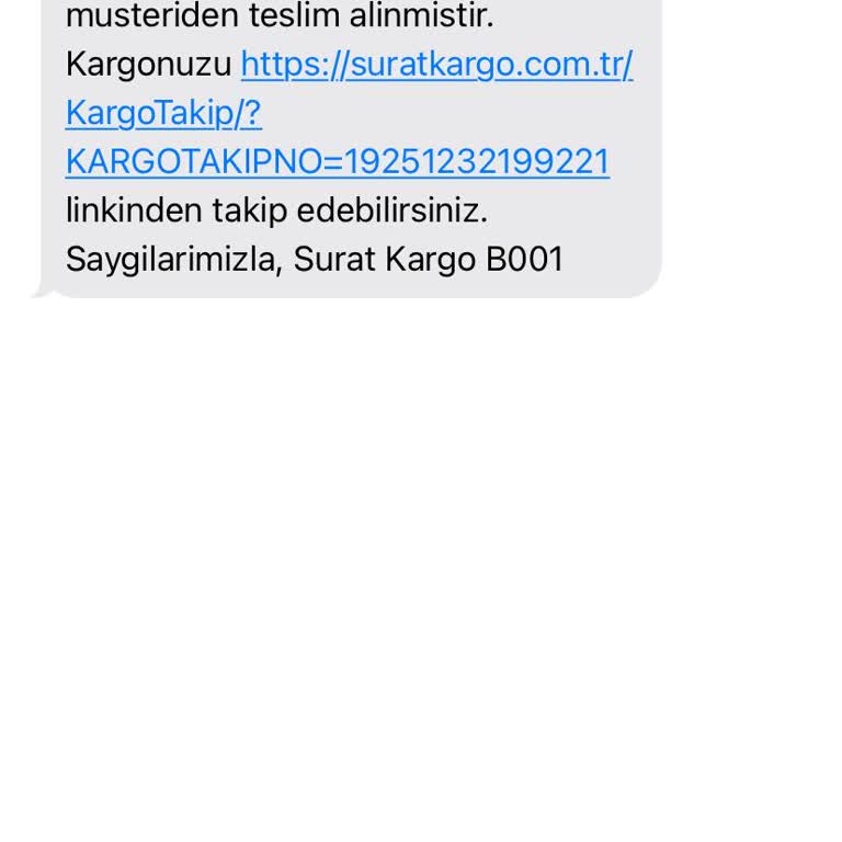 Sürat Kargo'da Kayıp Olan 2.900 TL’lik Siparişin İadesi Talebi