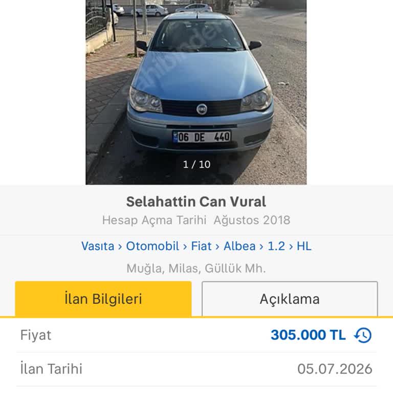 İlan Şehir Değişikliği Reddi Ve 3000 TL Ücret İadesi Talebi