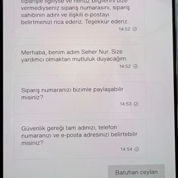 Siparişim Hazırlanıyor Ve Kargo Bekliyor, Zara Müşteri Hizmetleri Saygısız Davranıyor