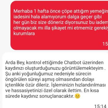Ezilmiş Burgerler, Eksik Kola Ve 1 Hafta Çözüm Bekleyişi