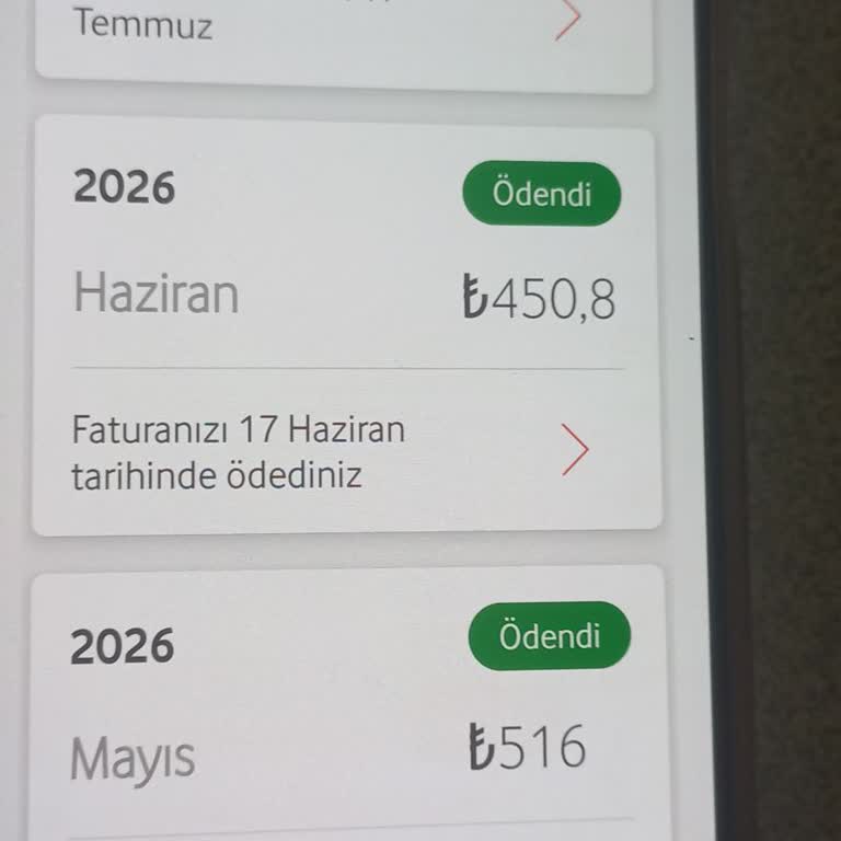 Vodafone Kurumsal Hatımda Sabit Tarifeye Uymayan Aylık Faturalar Ve Cevapsız İade Talebi