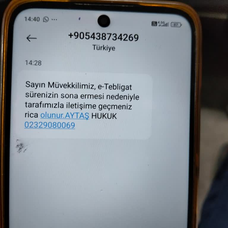 Hukuk Adıyla Gönderilen Sahte Tebligat
