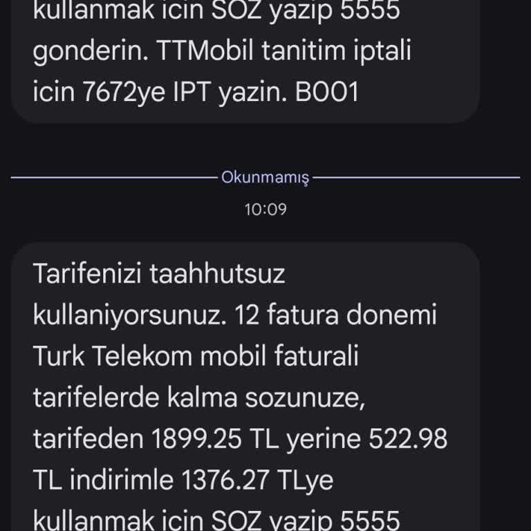 Türk Telekom’da Yanıltıcı Taahhüt Yenileme Ve Sistem Hatası