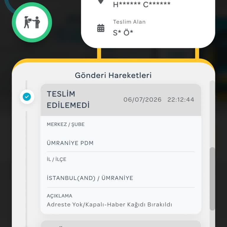 Evde Olduğuma Rağmen Kargo Teslim Edilmedi Ve Yanlış Evde Yok Şikayeti