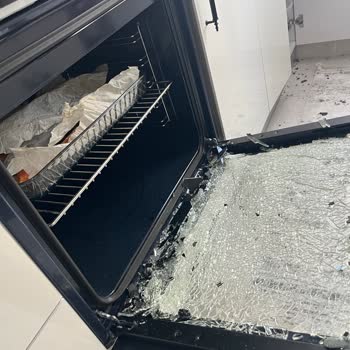Luxell Fırın Patlaması Garanti Kapsamında Ücretsiz Değişim Talebi