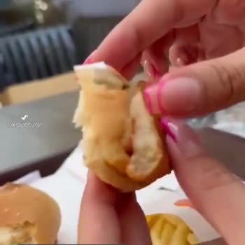 Burger King Ekmeği İçinden Çıkanlar
