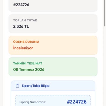 Sipariş Hazırlanıyor’da Kaldı, Teslim Edilmedi Ve Hemen İade Talebi